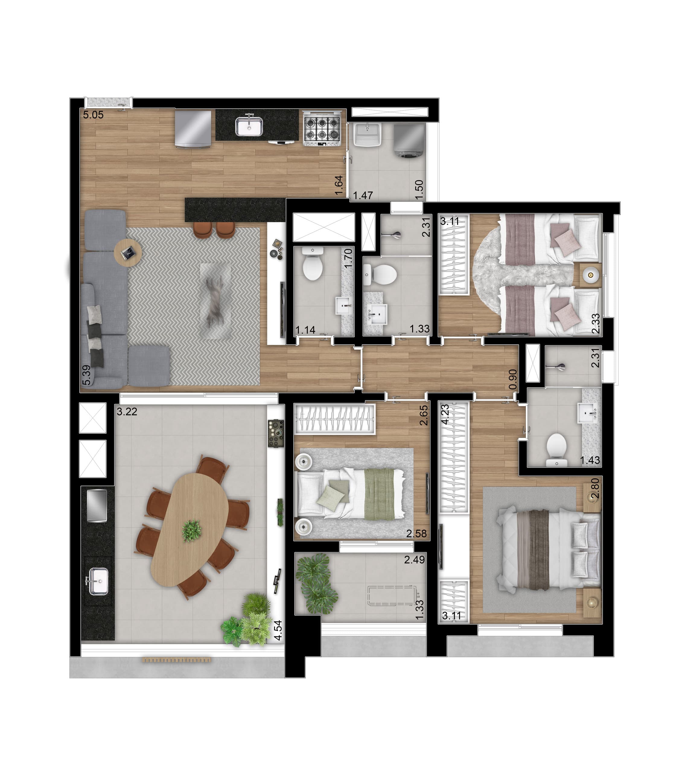 Planta 4 — THINK Apiacás