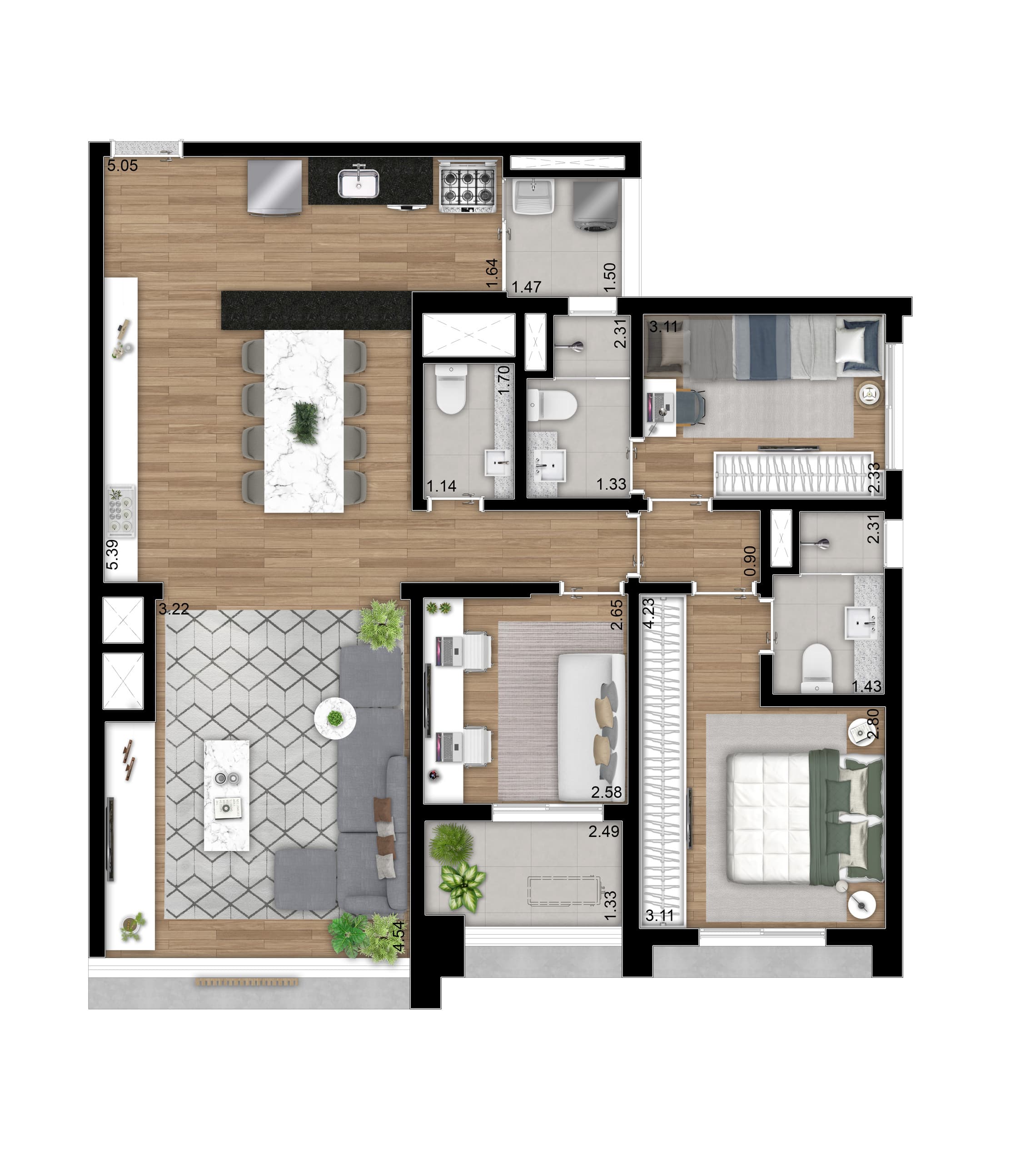 Planta 5 — THINK Apiacás