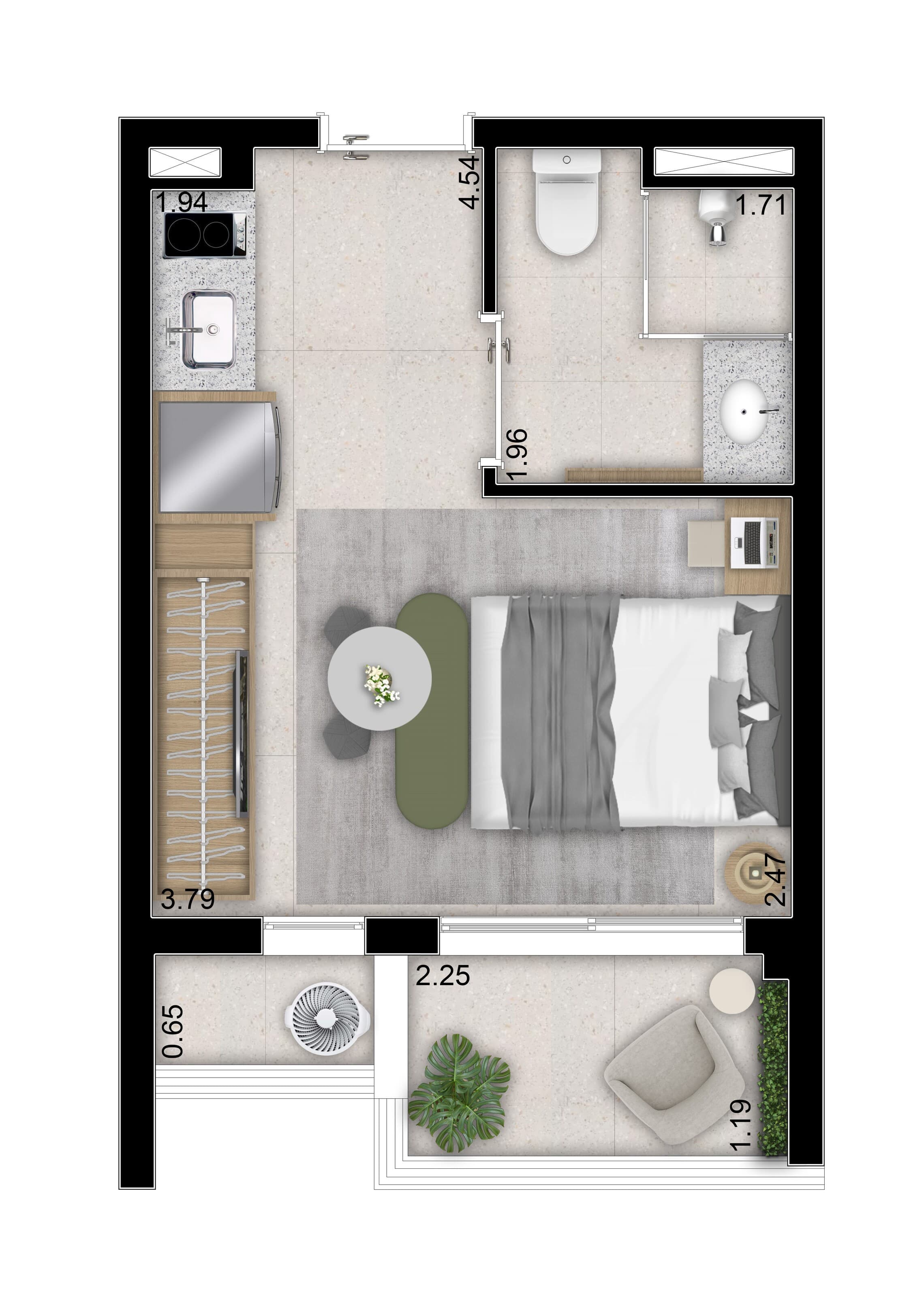 Planta 2 — THINK Home Perdizes - NR