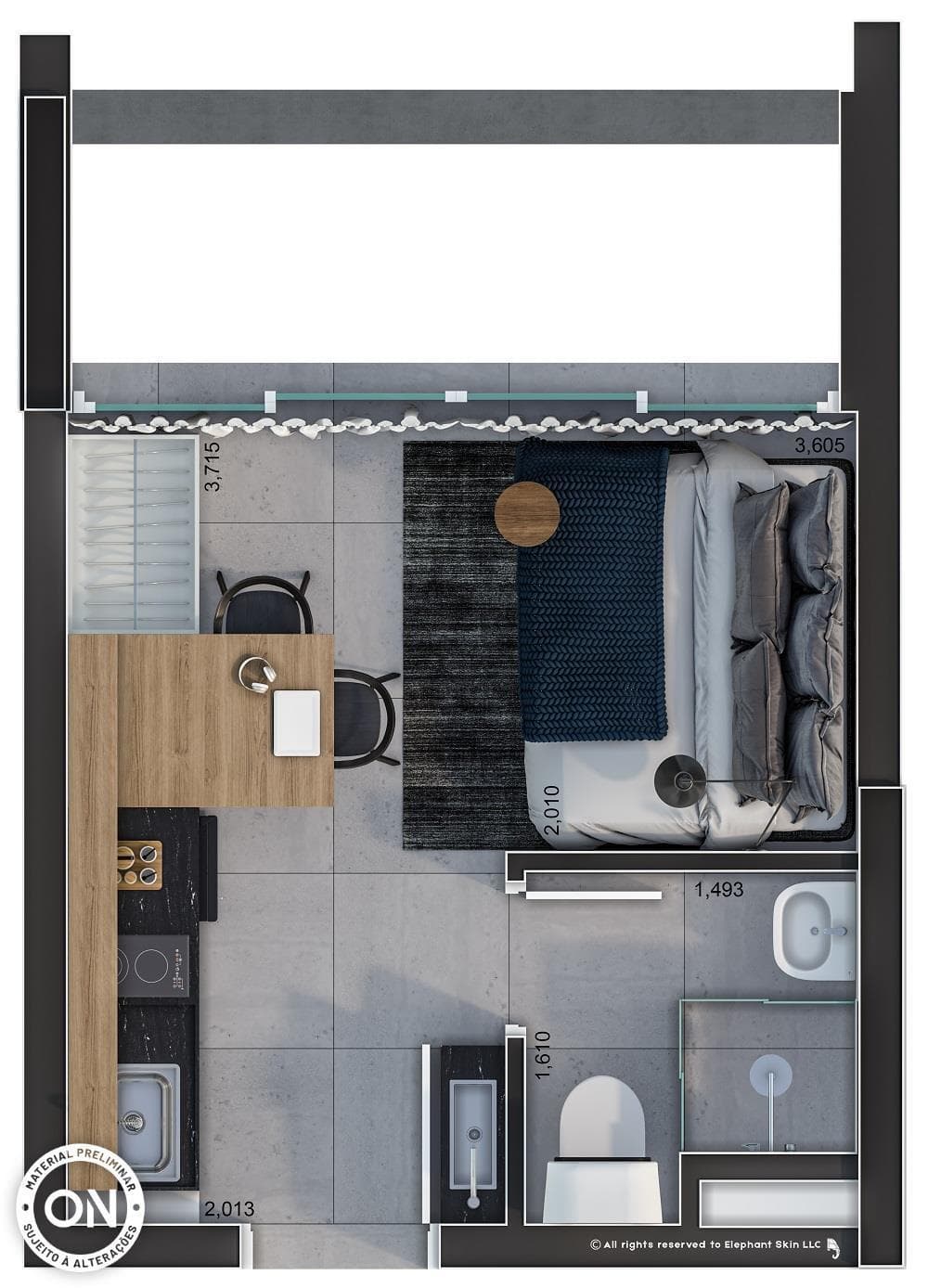 Planta 1 — ON Lorena - Residencial