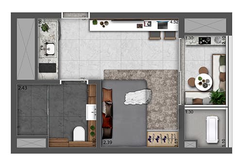 Planta 2 — Raízes Vila Prudente
