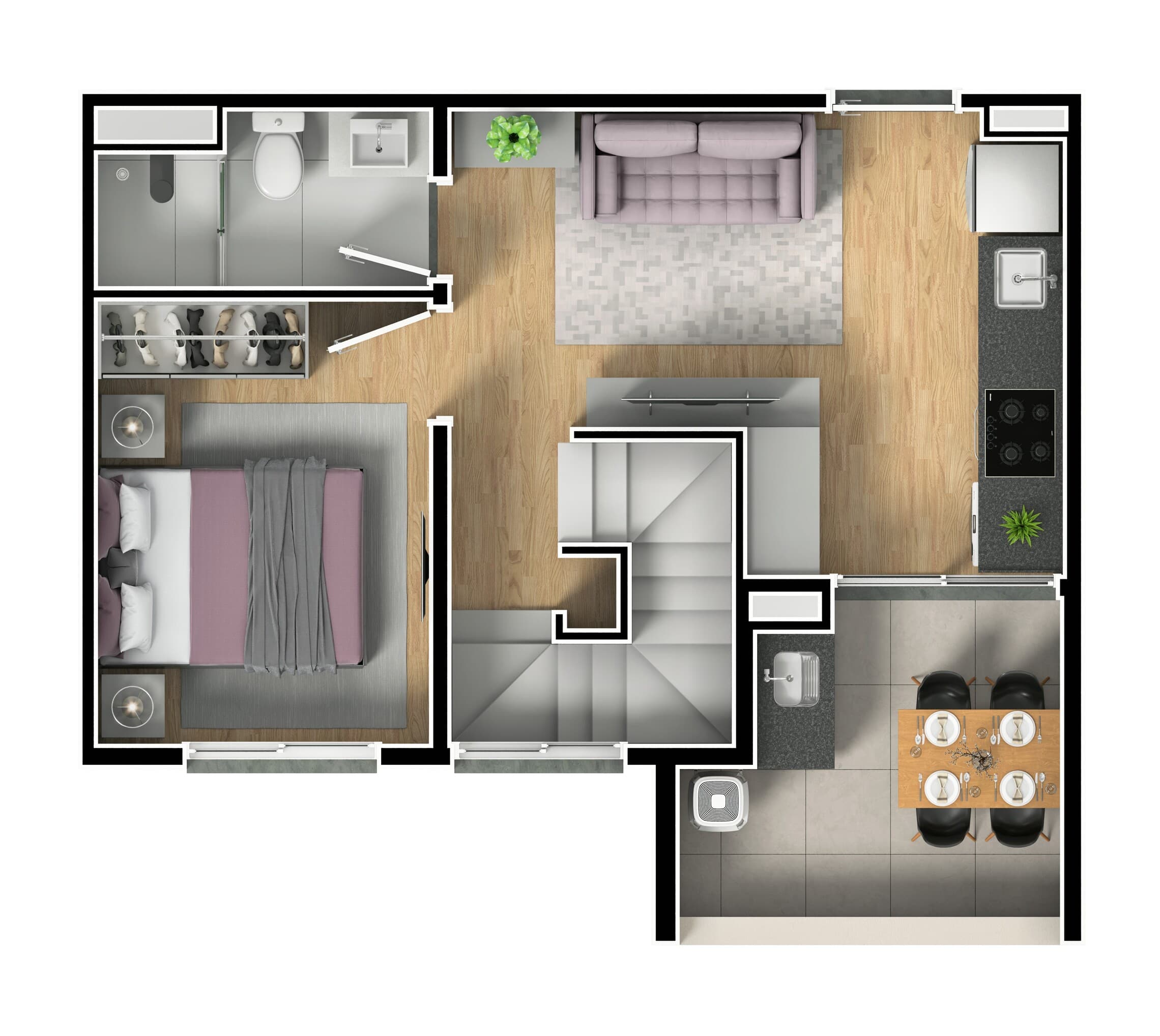 Planta 3 — myID Guilhermina - Residencial