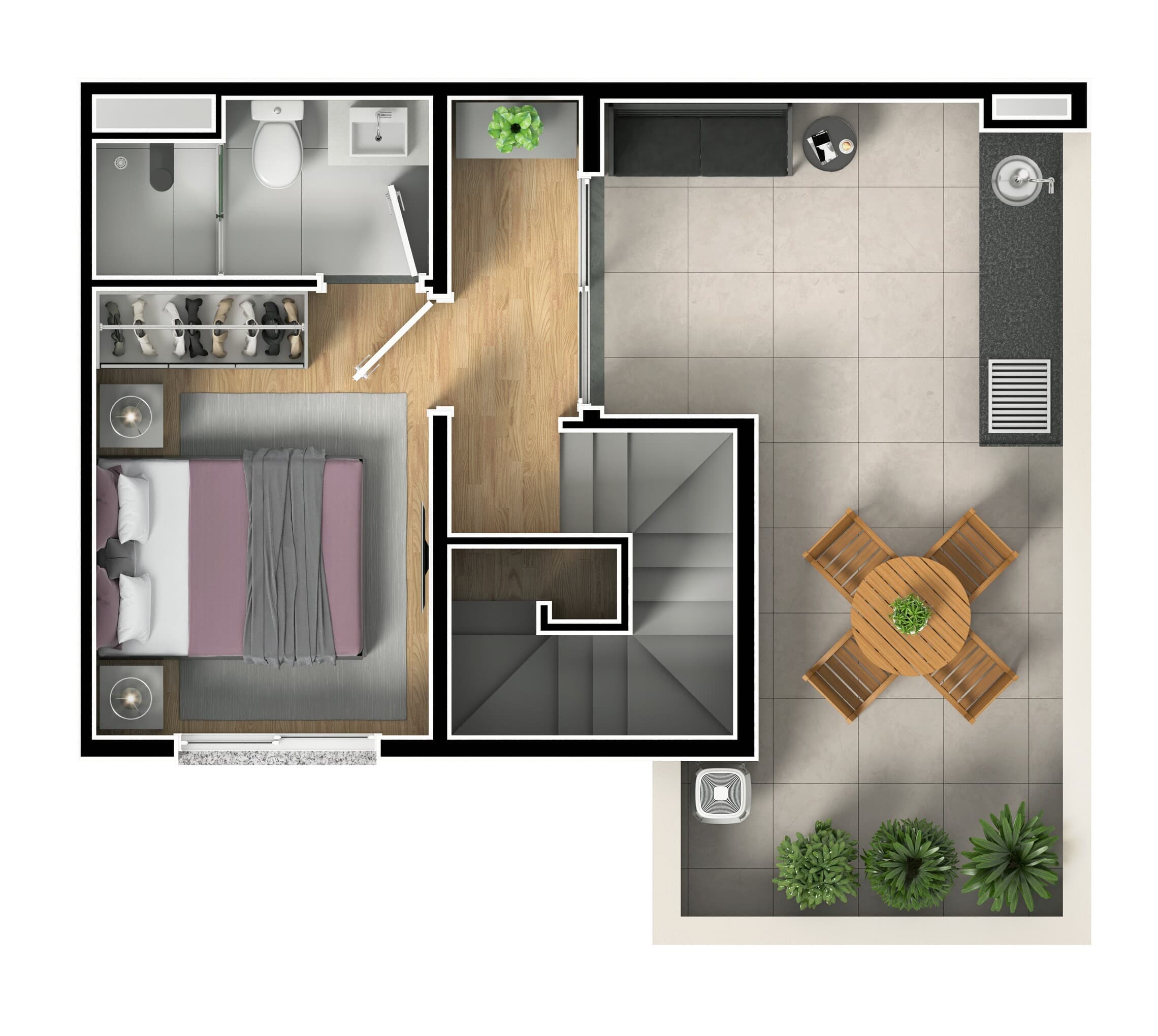Planta 4 — myID Guilhermina - Residencial