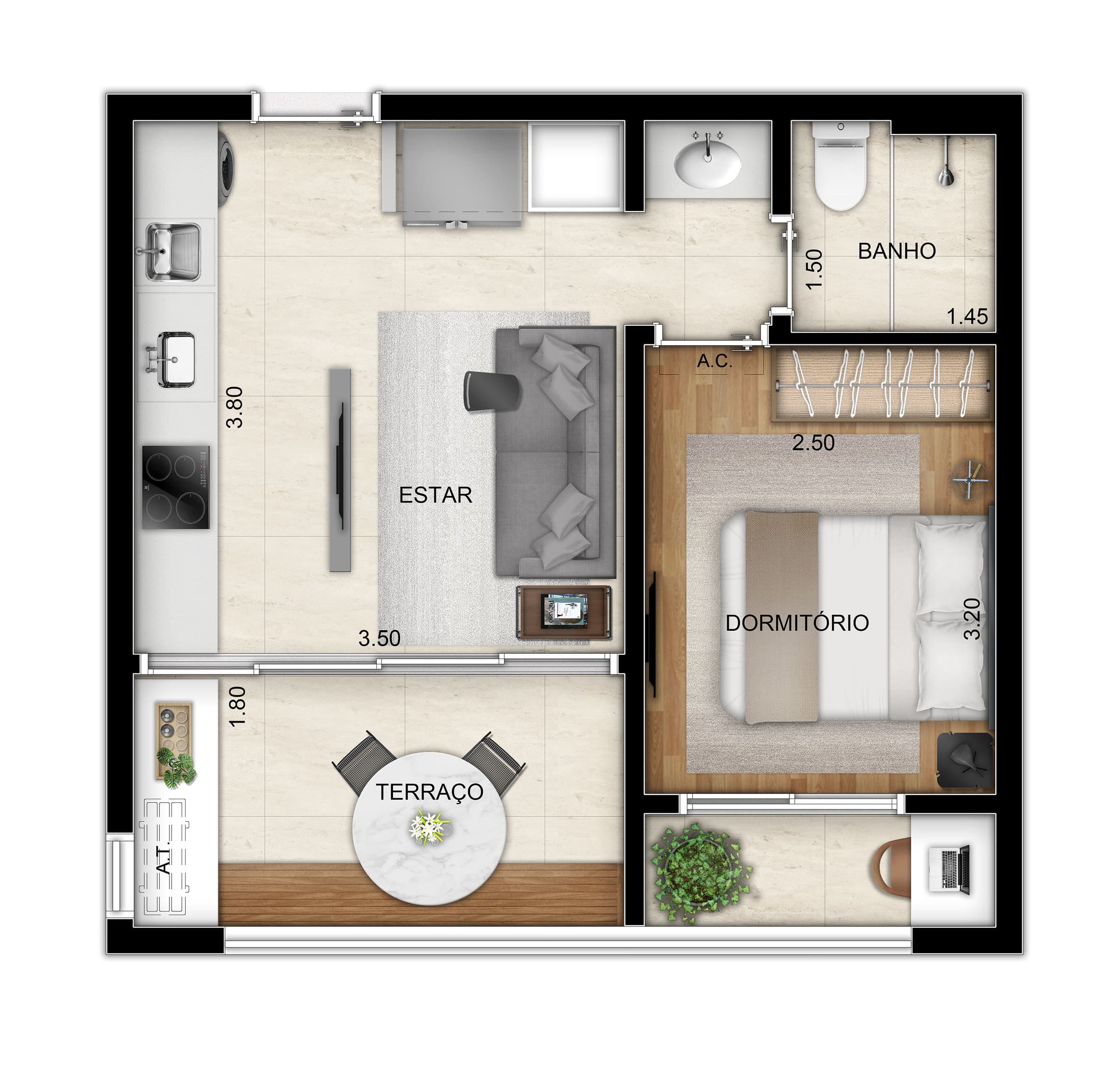 Planta 3 — Inspire Ibirapuera