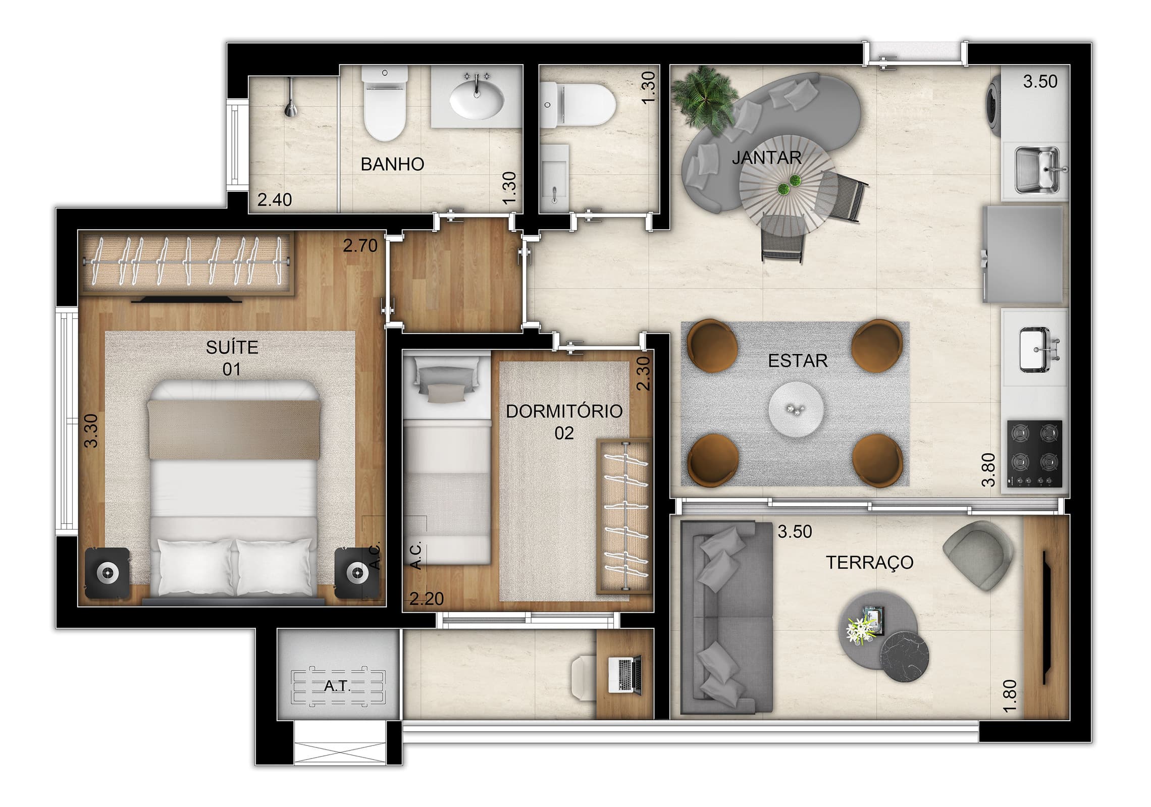 Planta 5 — Inspire Ibirapuera