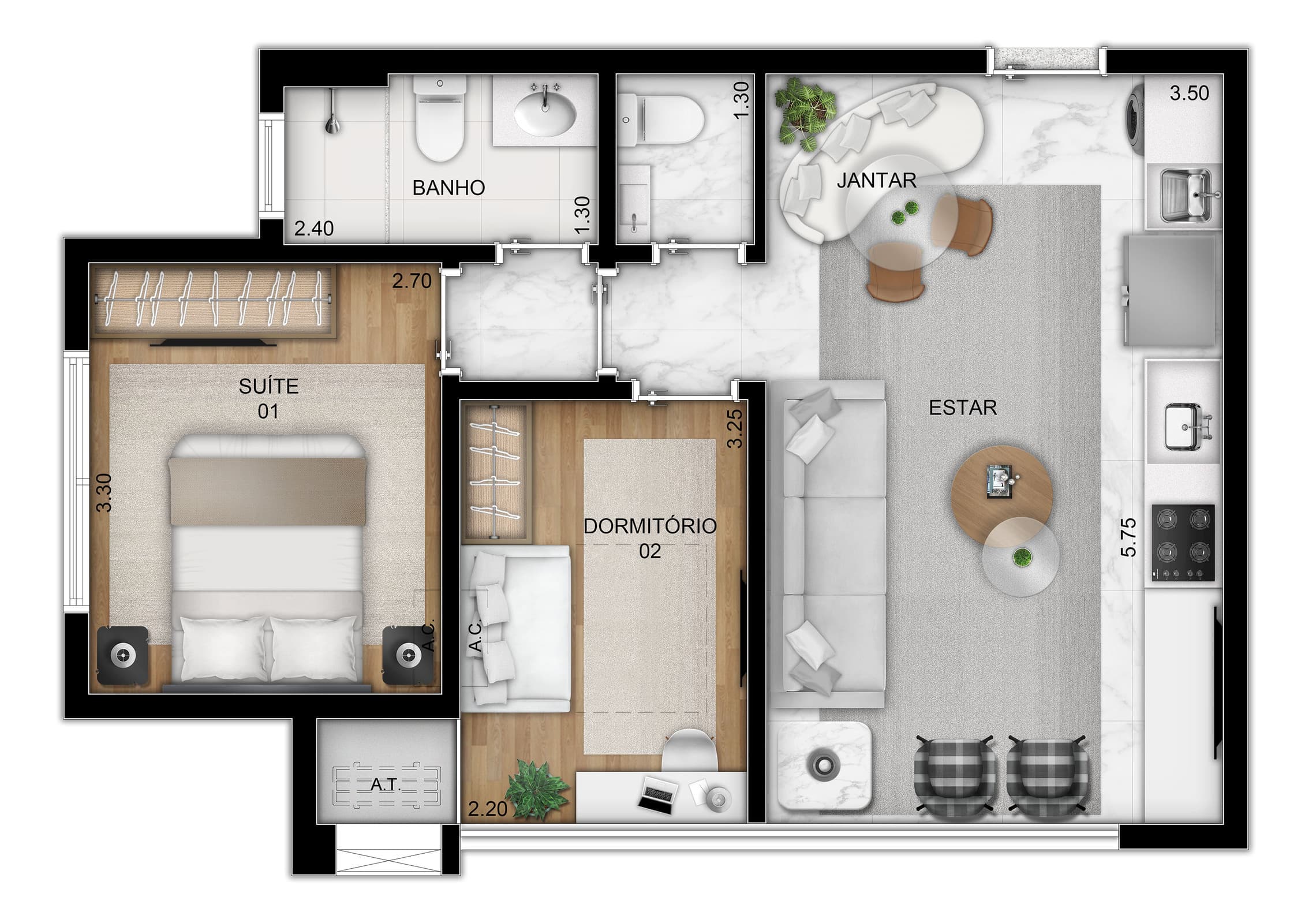 Planta 6 — Inspire Ibirapuera