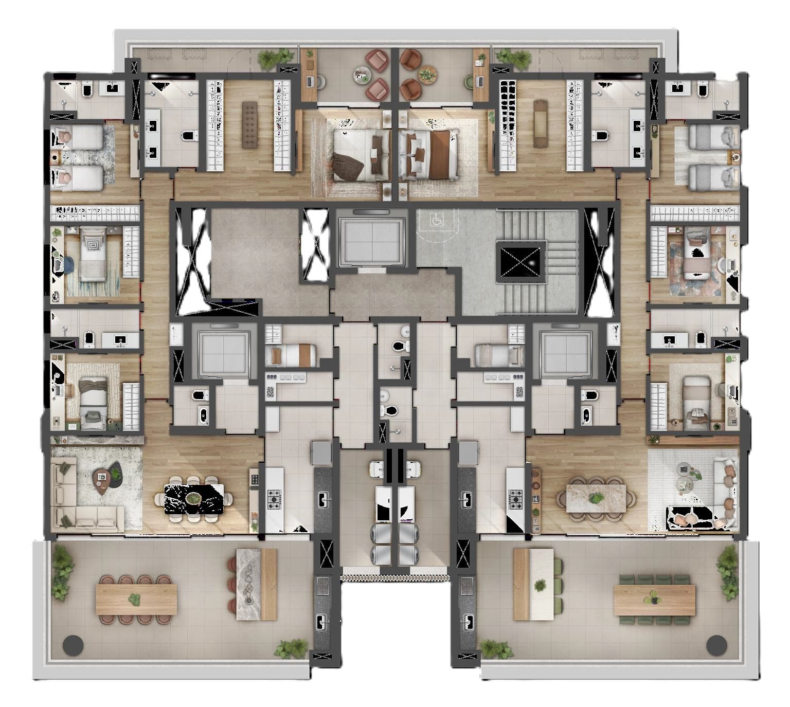 Planta 3 — Roya Perdizes - Residencial