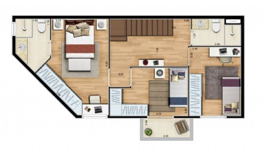 Planta 4 — Wish Residence