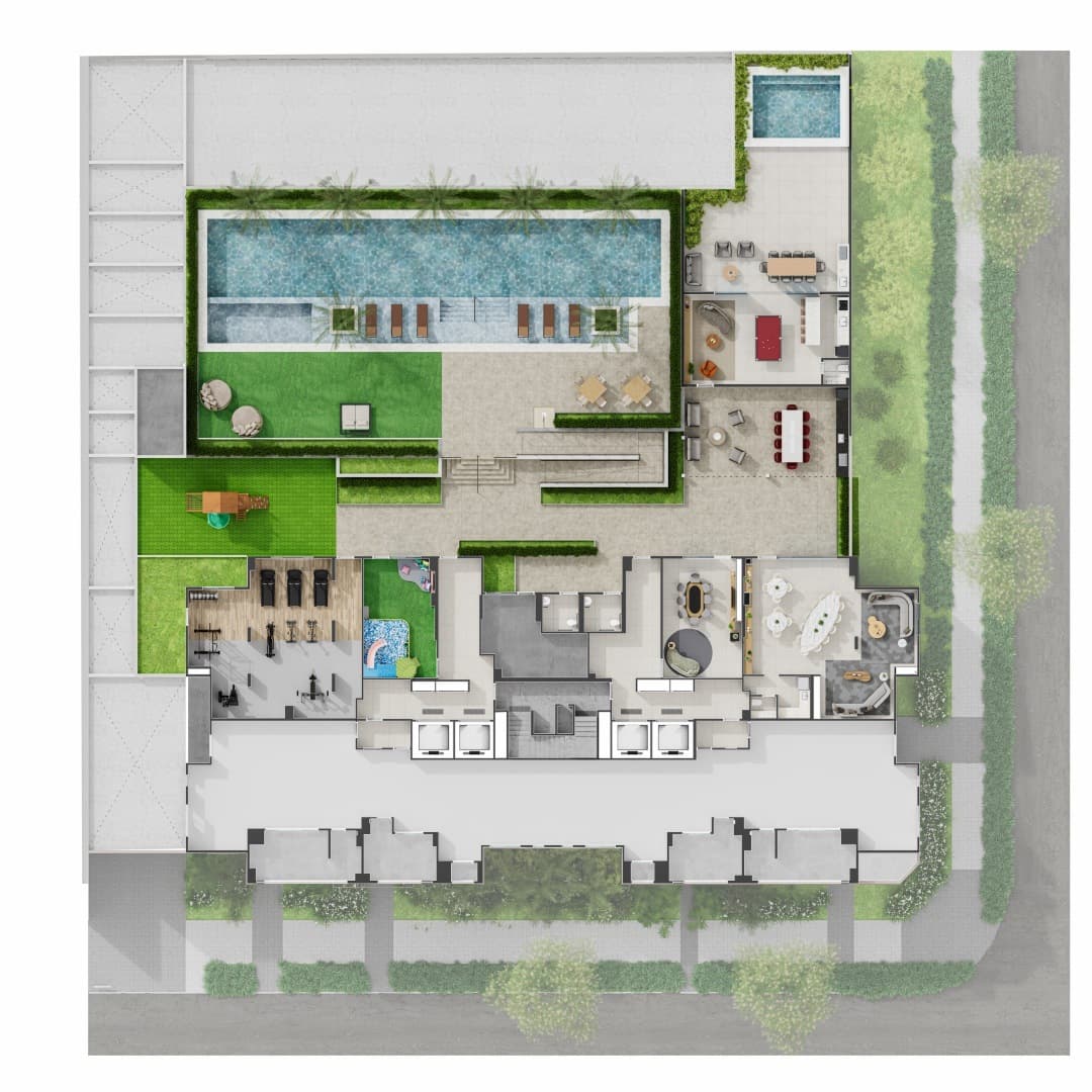 Planta 1 — Living Only Ipiranga