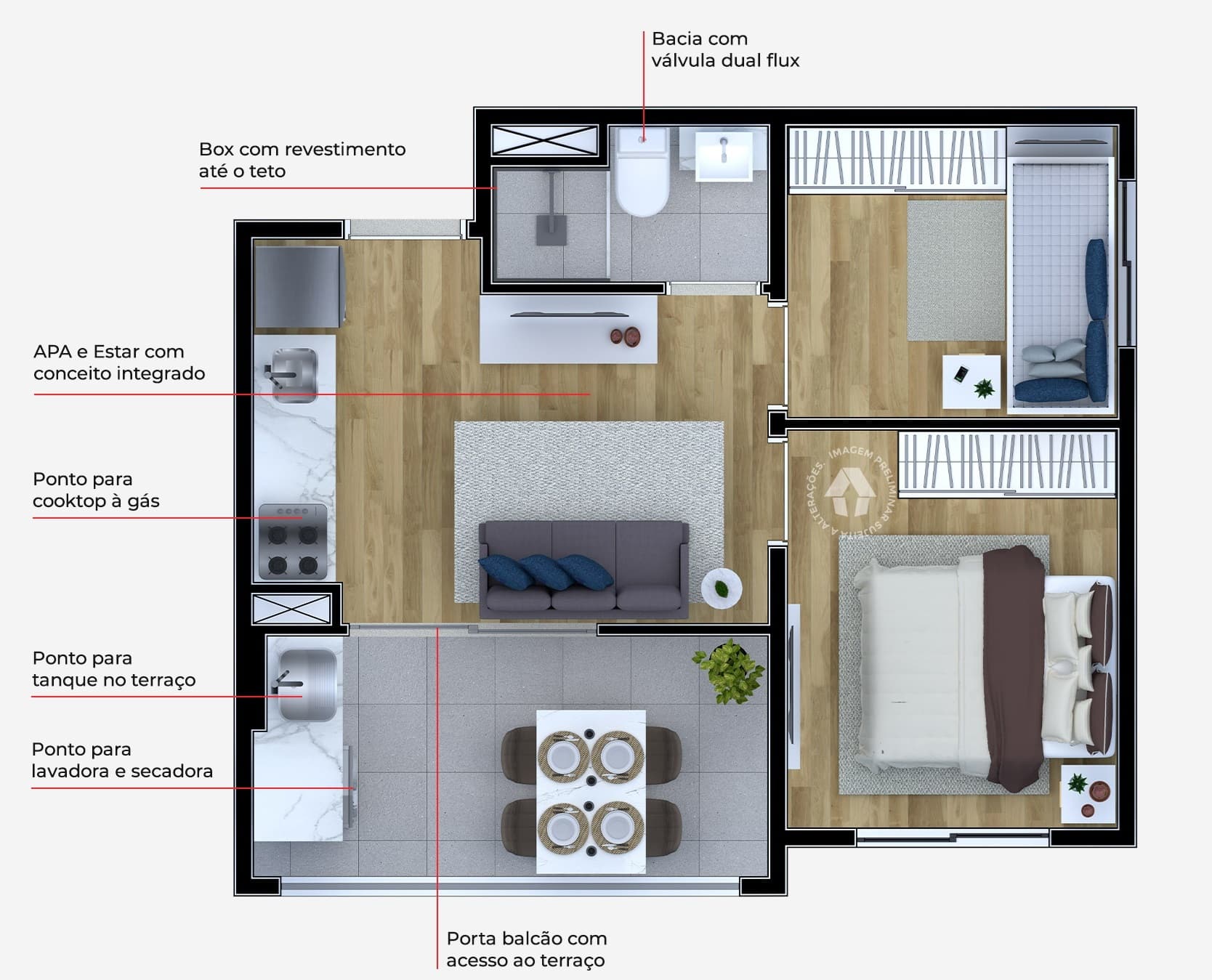 Planta 4 — Metrocasa Artur Alvim - NR