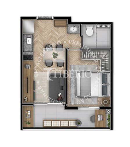 Planta 2 — Link Alto da Boa Vista - Residencial