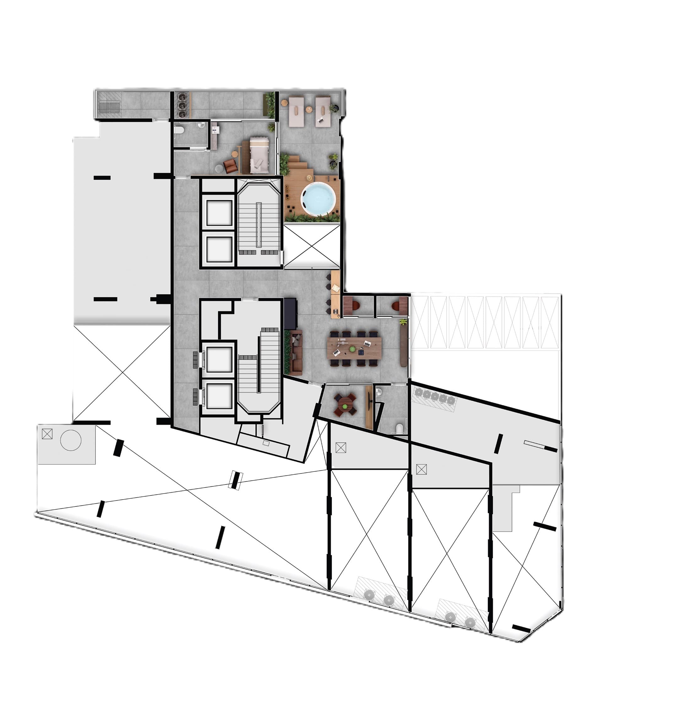 Planta 1 — Vitacon Lorena - NR