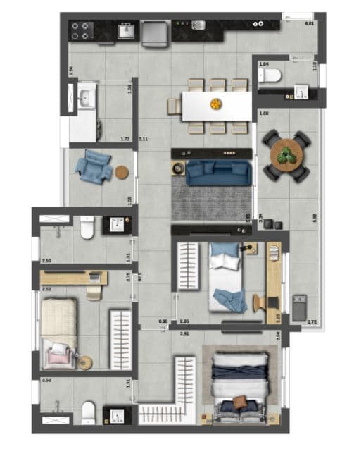 Planta 4 — ON Jurupis