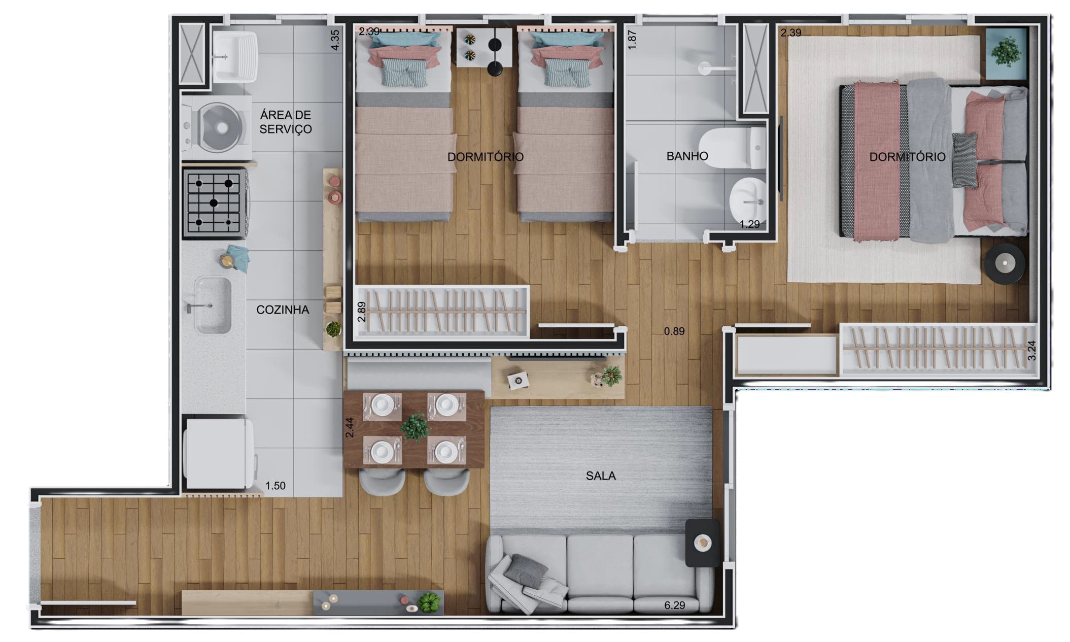 Planta 4 — HM Smart Freguesia do Ó