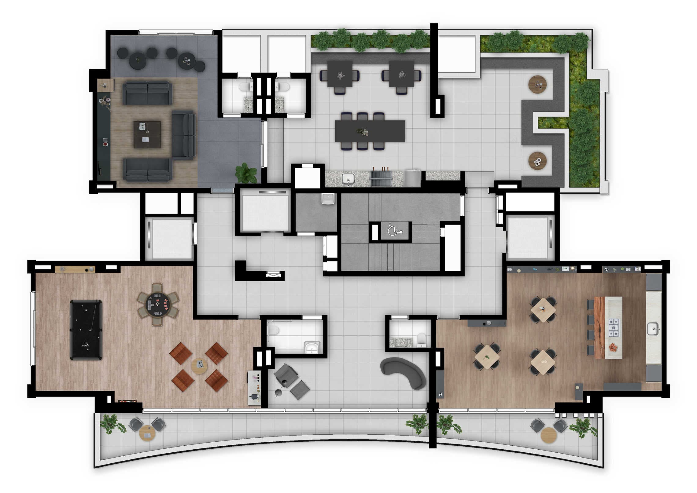 Planta 1 — Expand Pinheiros
