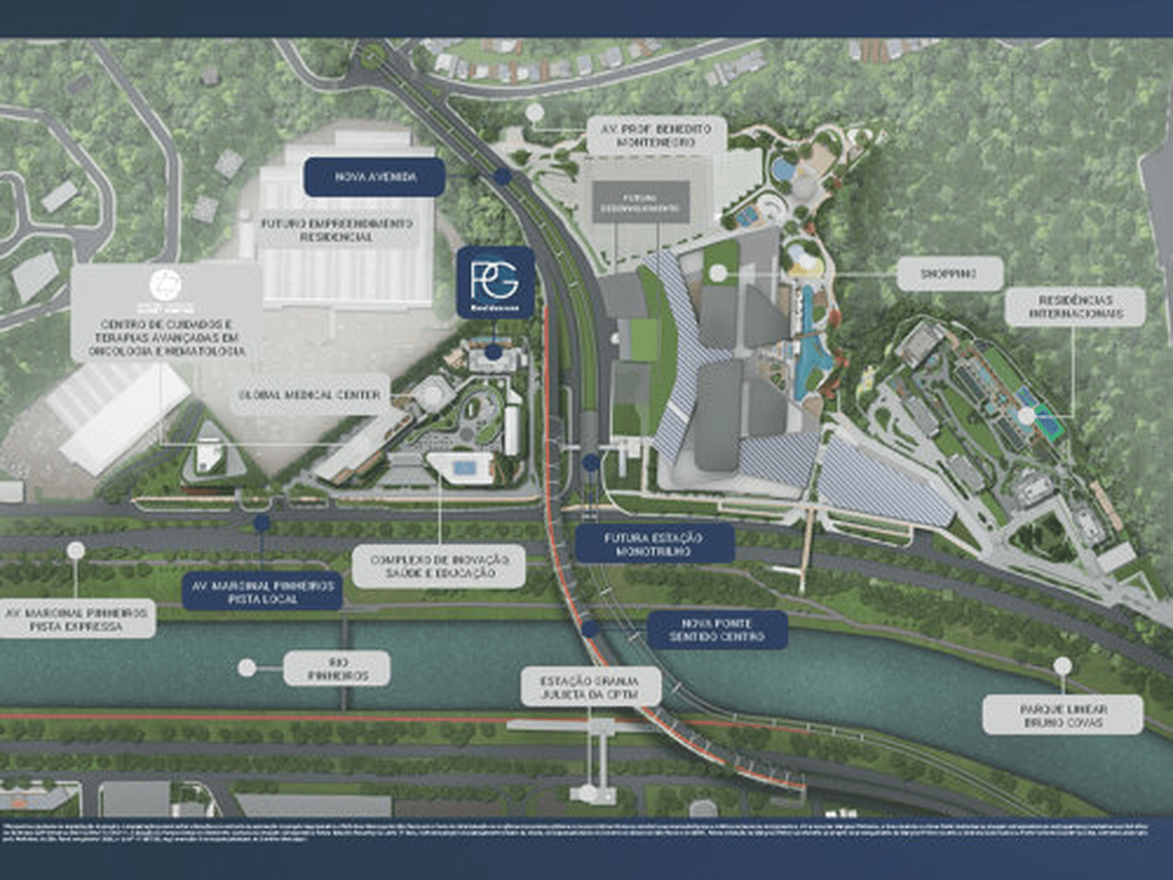 Planta 1 — Parque Global PG Residences