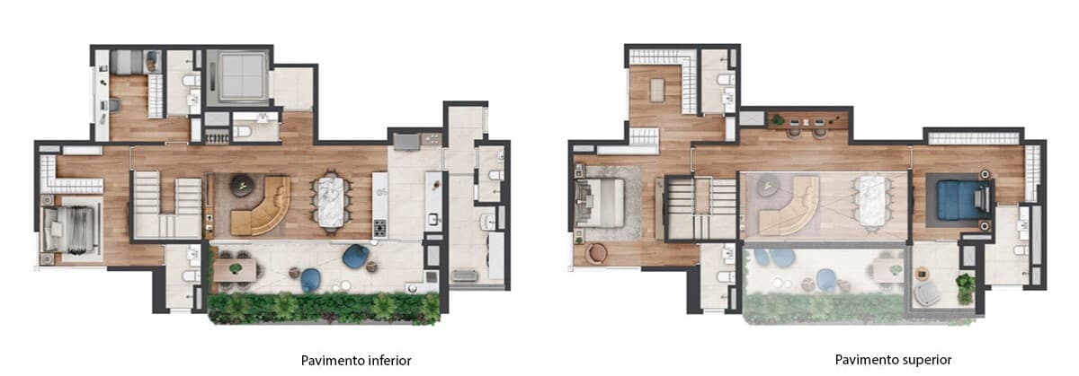 Planta 6 — Parque Global - Regente e Semipine