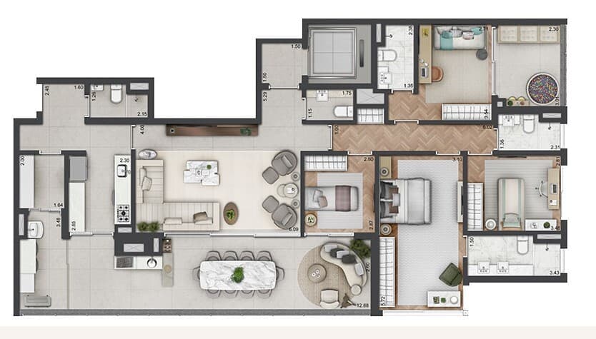Planta 5 — Parque Global - Torre Prospect