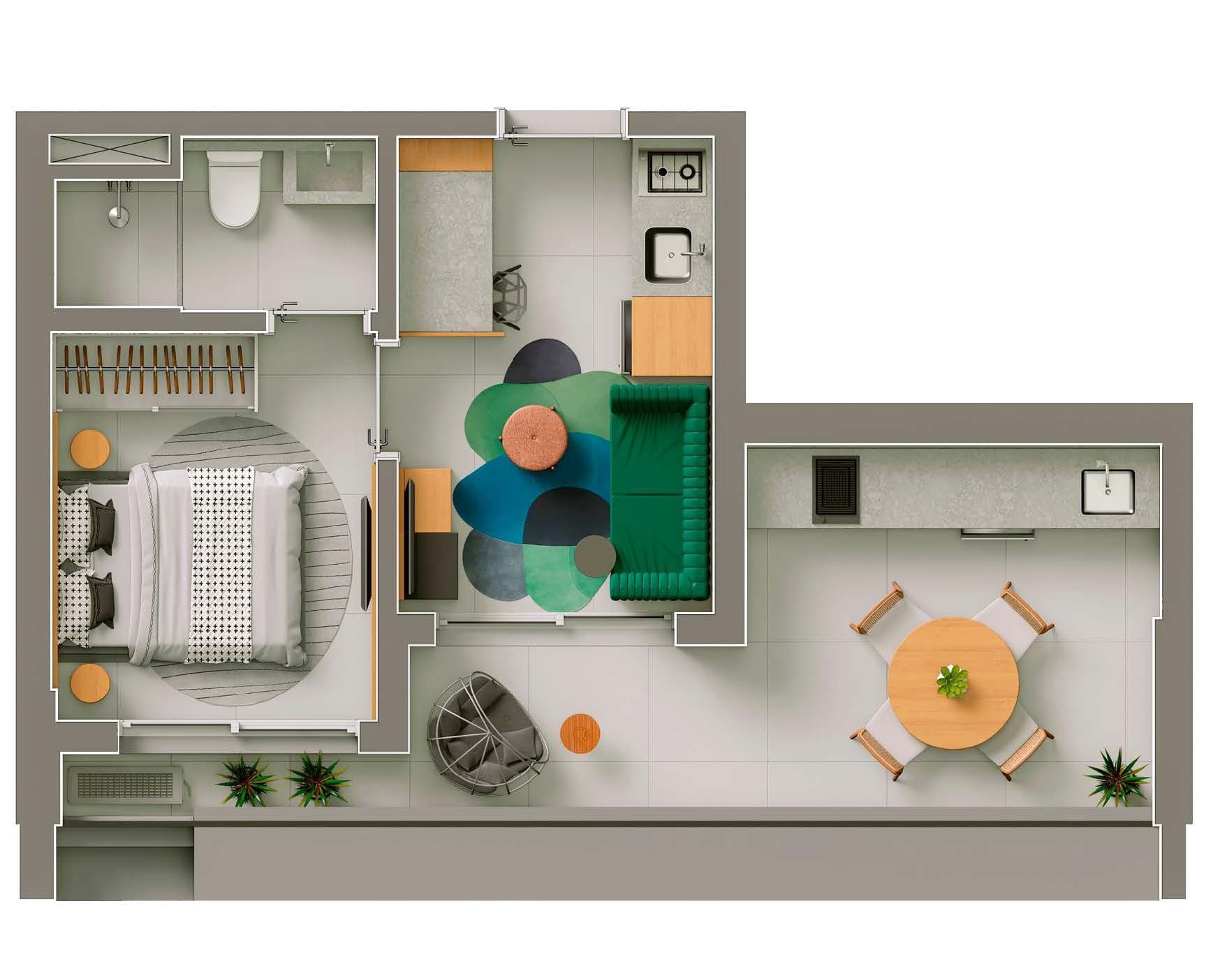 Planta 6 — Vitacon Brigadeiro - Residencial - Fase 1