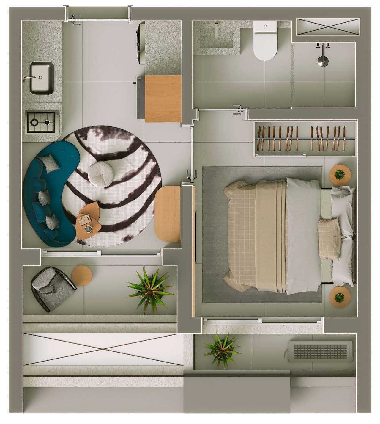 Planta 3 — Vitacon Brigadeiro - Residencial - Fase 1