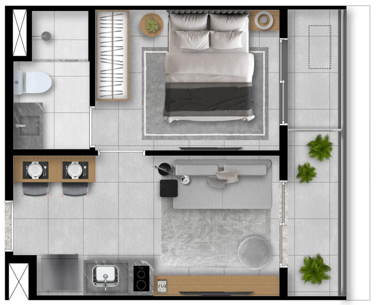 Planta 3 — My One Vila Clementino