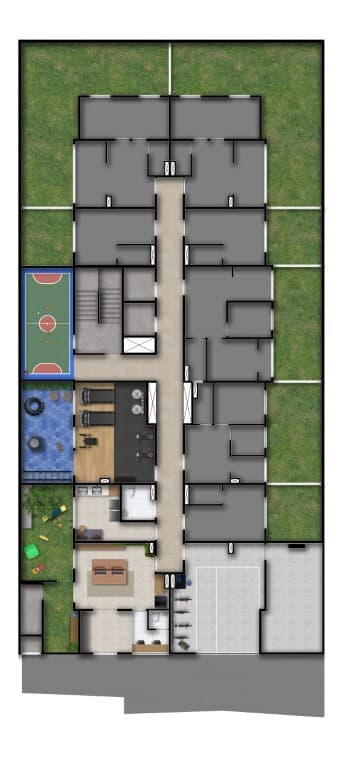 Planta 1 — Park Tatuapé - Residencial
