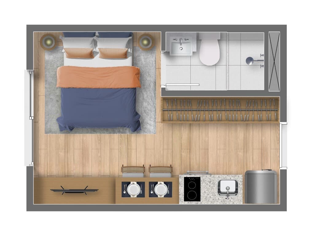 Planta 2 — Park Tatuapé - Residencial