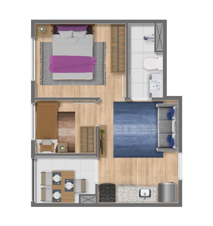 Planta 3 — Park Tatuapé - Residencial