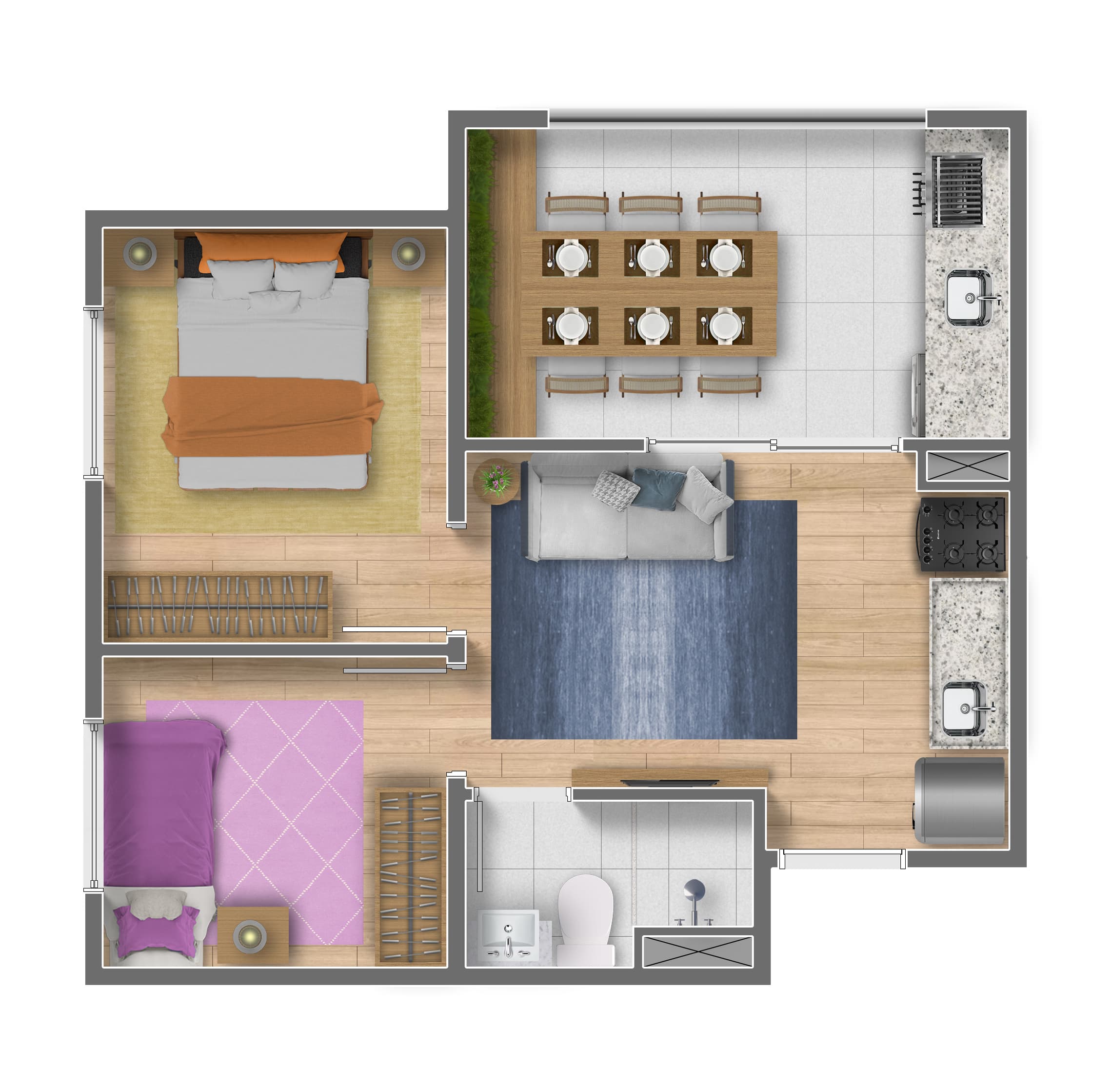 Planta 6 — Park Tatuapé - Residencial