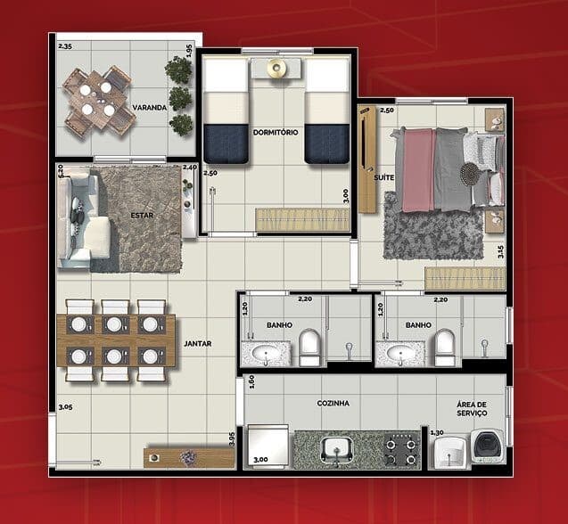 Planta 4 — Torino Morumbi