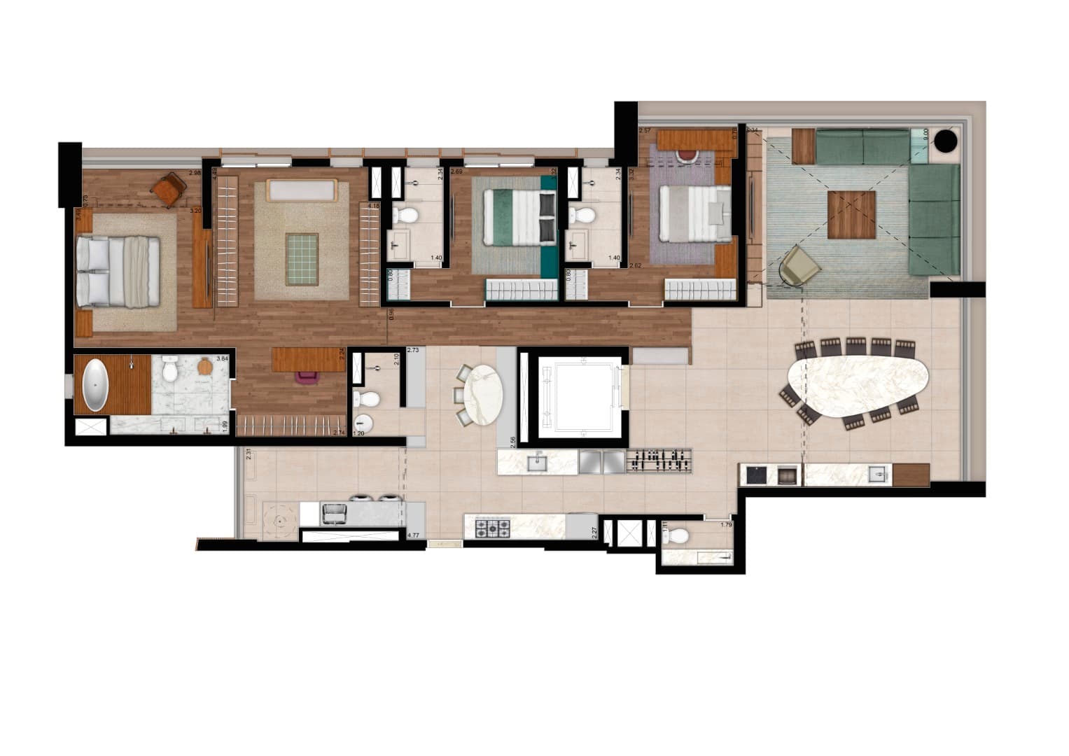 Planta 5 — Eleva Harmonia - Residencial