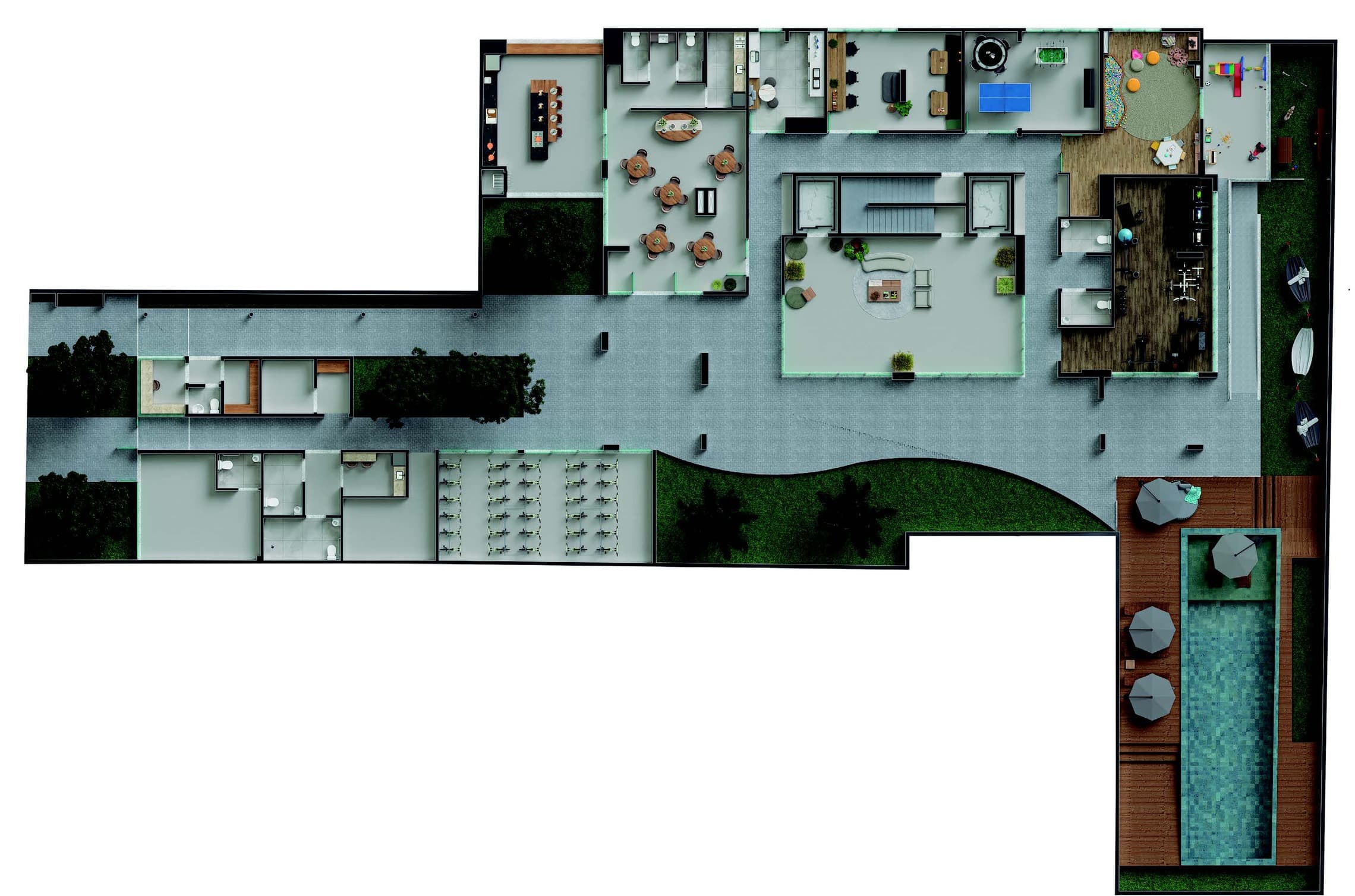 Planta 1 — Singular Saúde - Residencial