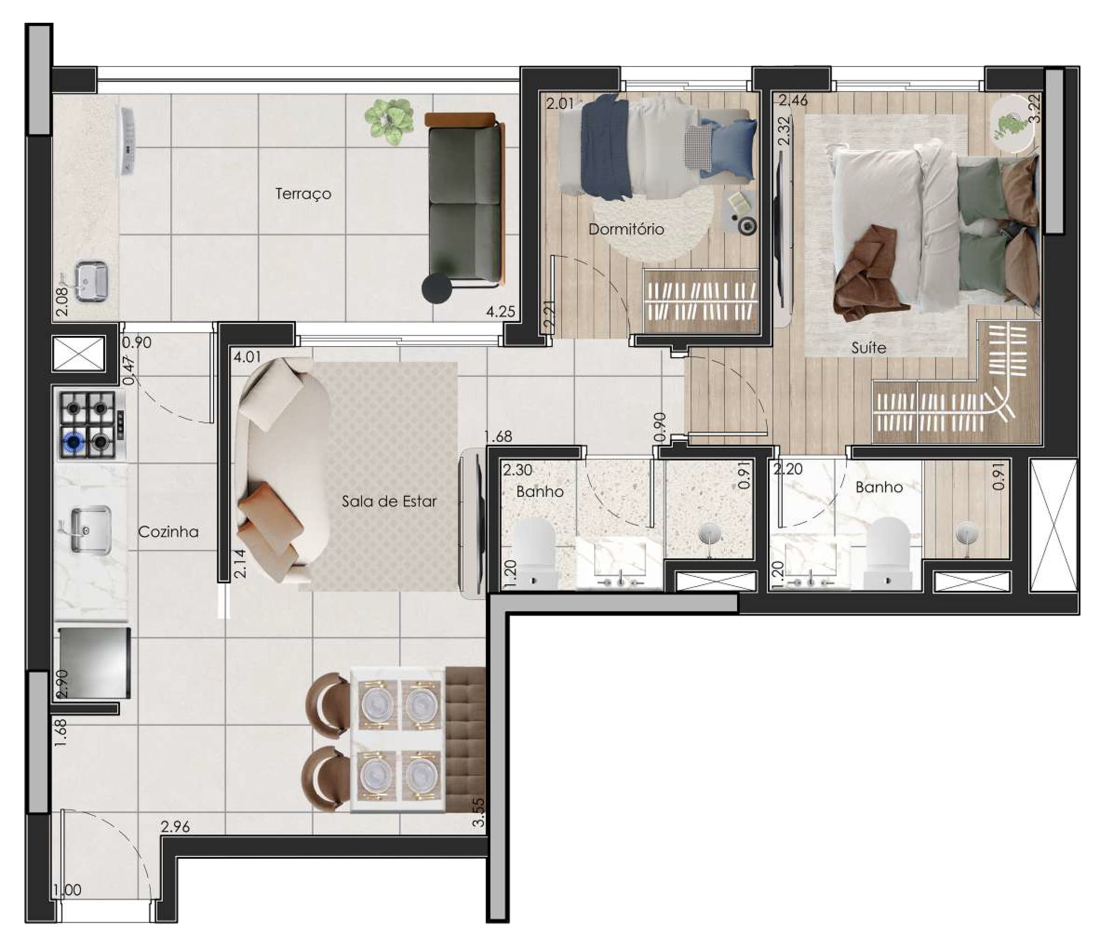 Planta 3 — Singular Saúde - Residencial