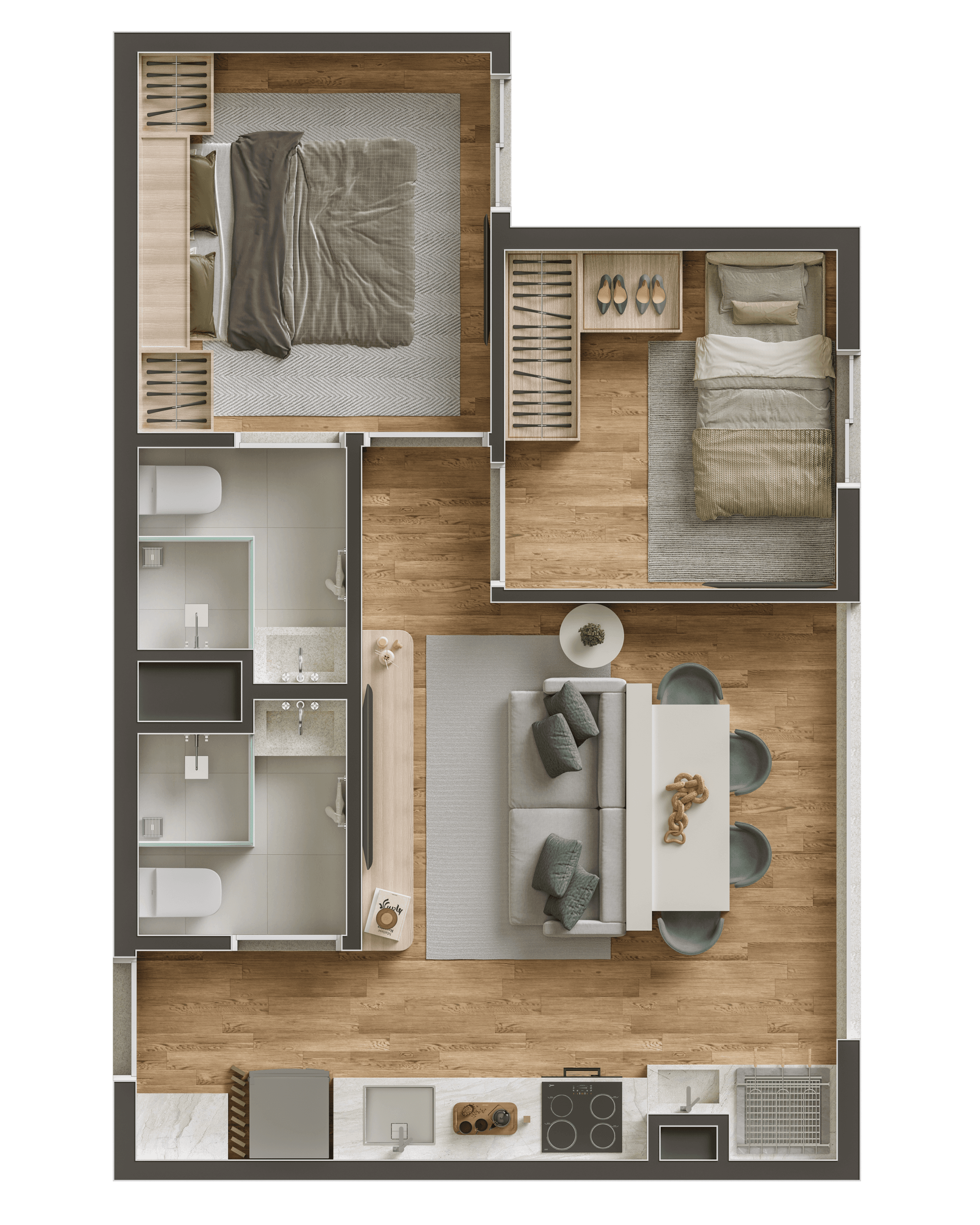 Planta 3 — Infinity Vila Matilde - Residencial