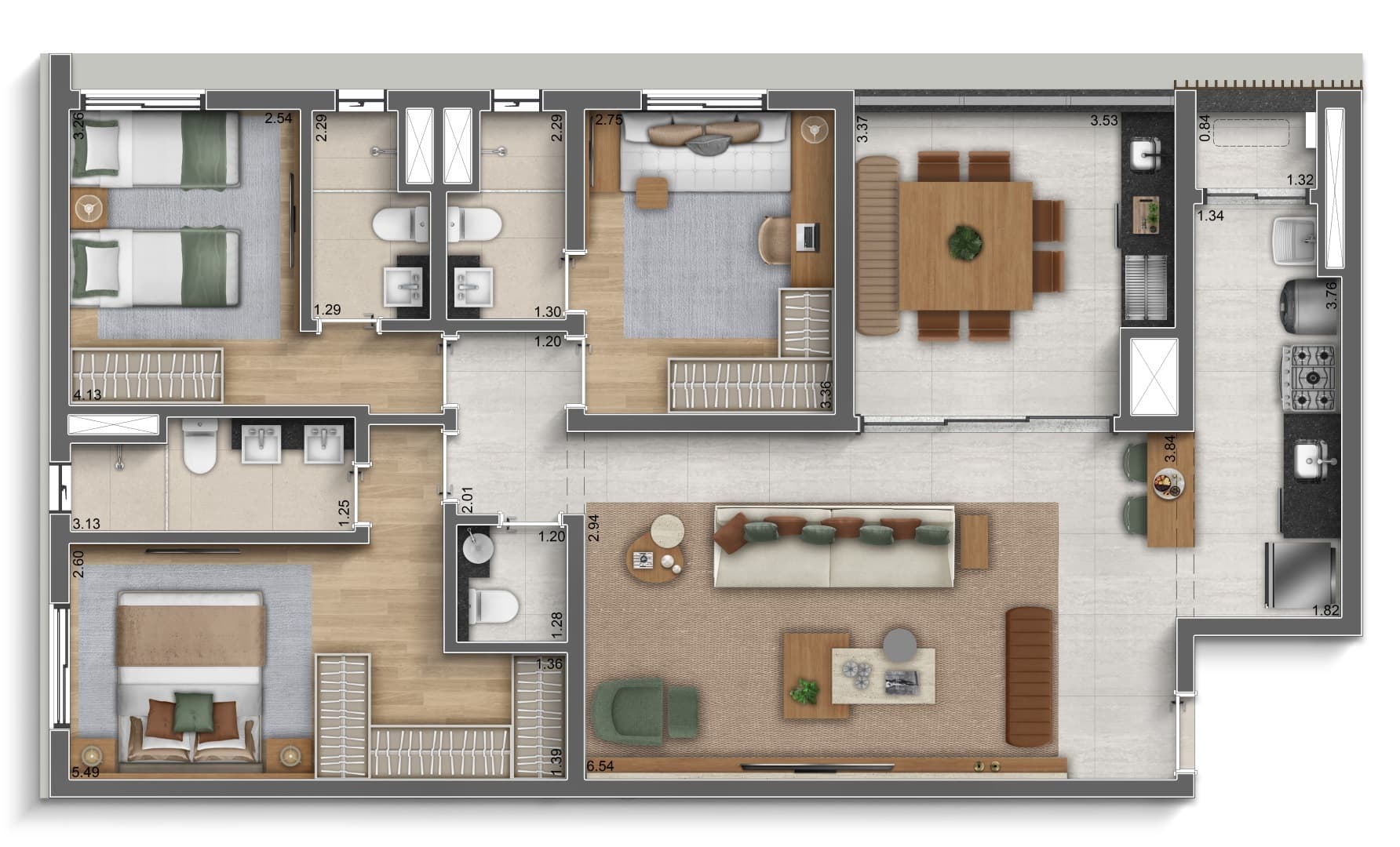 Planta 5 — Terrarium Perdizes