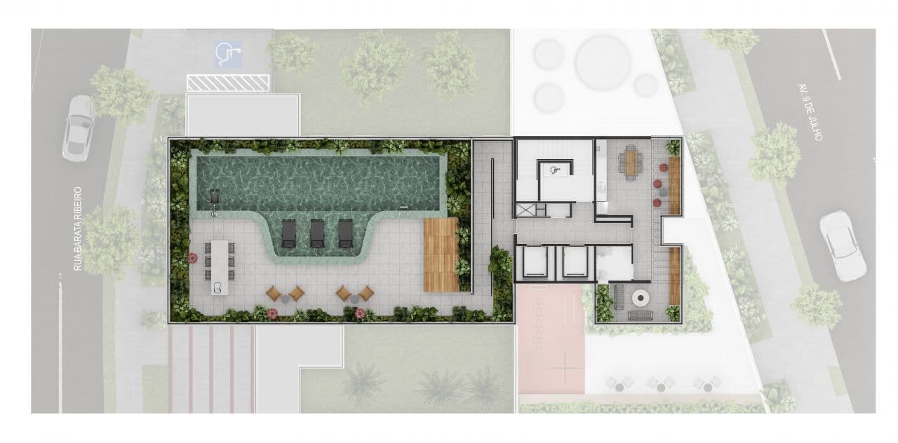 Planta 2 — Vinx Connect Paulista - Residencial