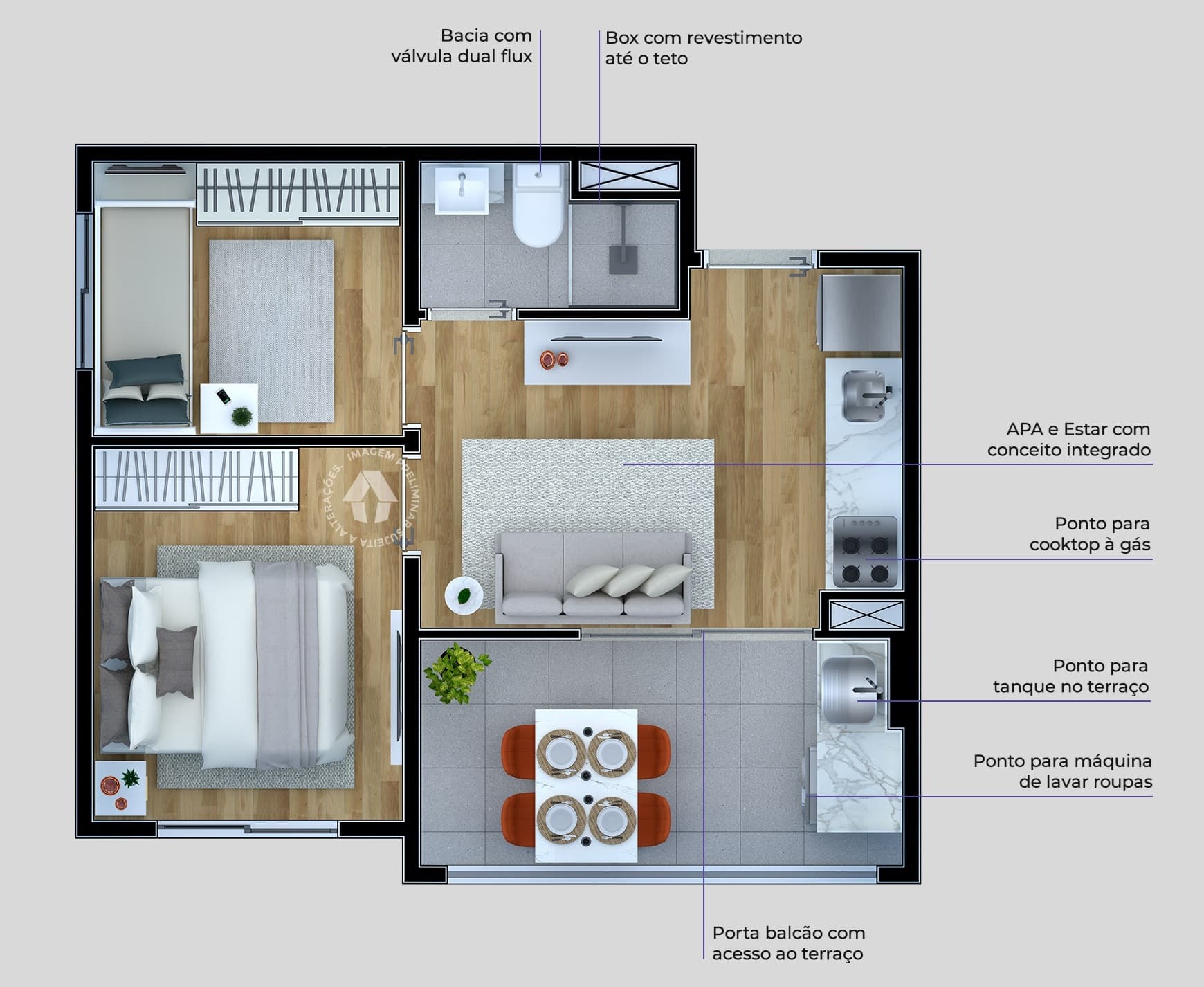 Planta 4 — Metrocasa Vila das Belezas II - NR