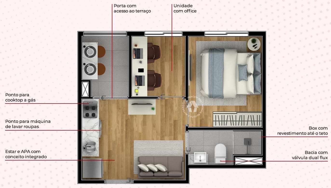 Planta 3 — Metrocasa Avenida Itaquera - Residencial
