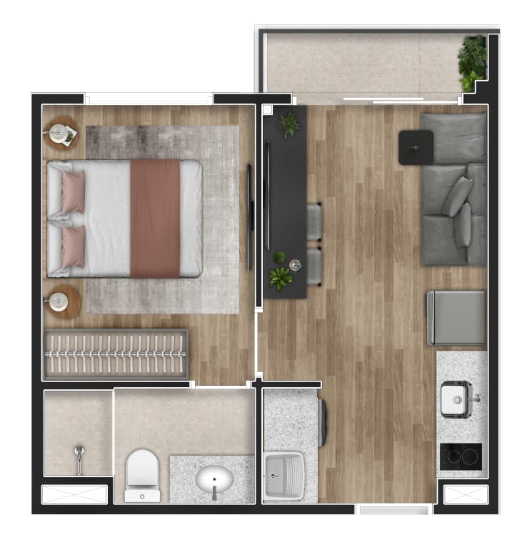 Planta 2 — Fort Ipiranga - NR