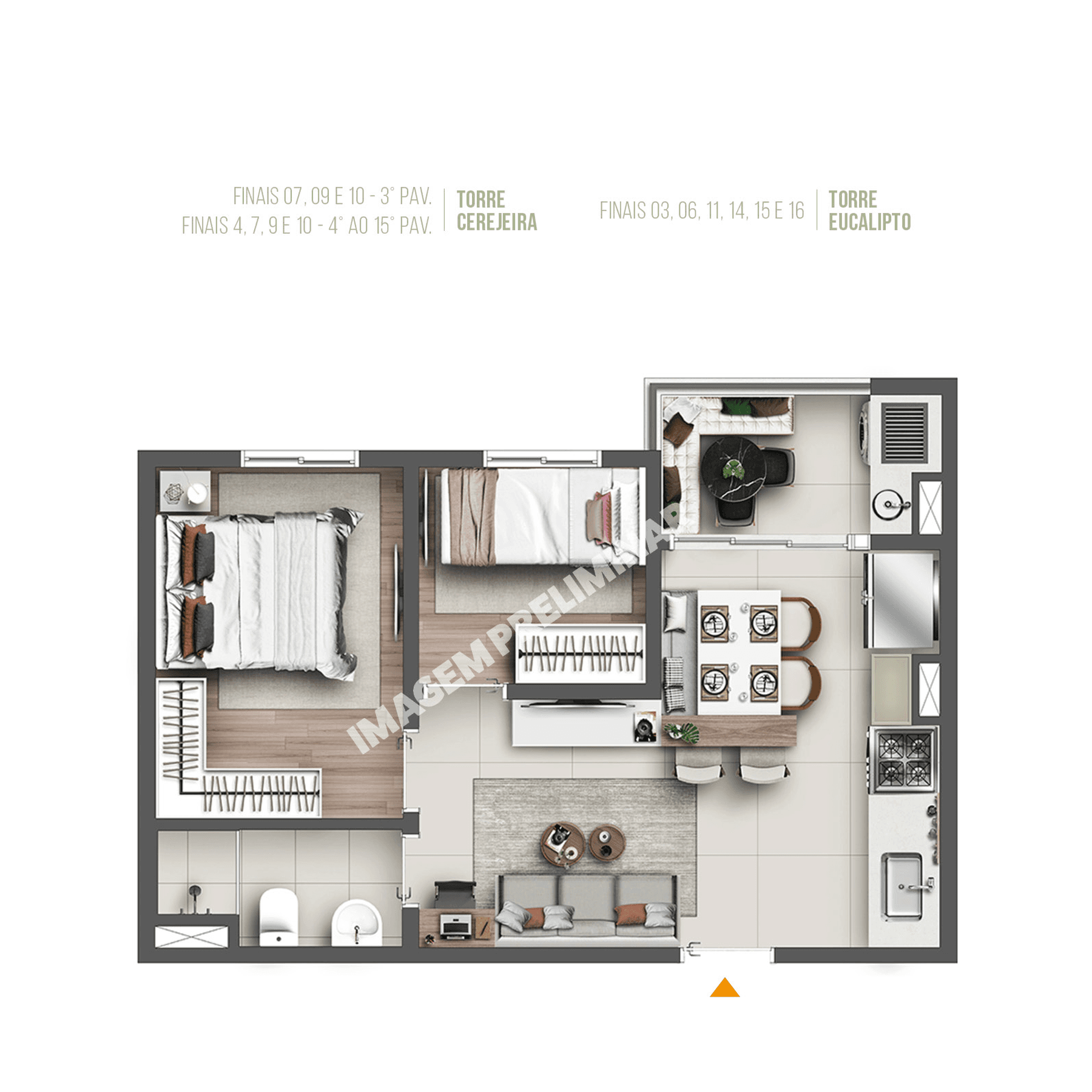 Planta 3 — Graal Parque Home Resort