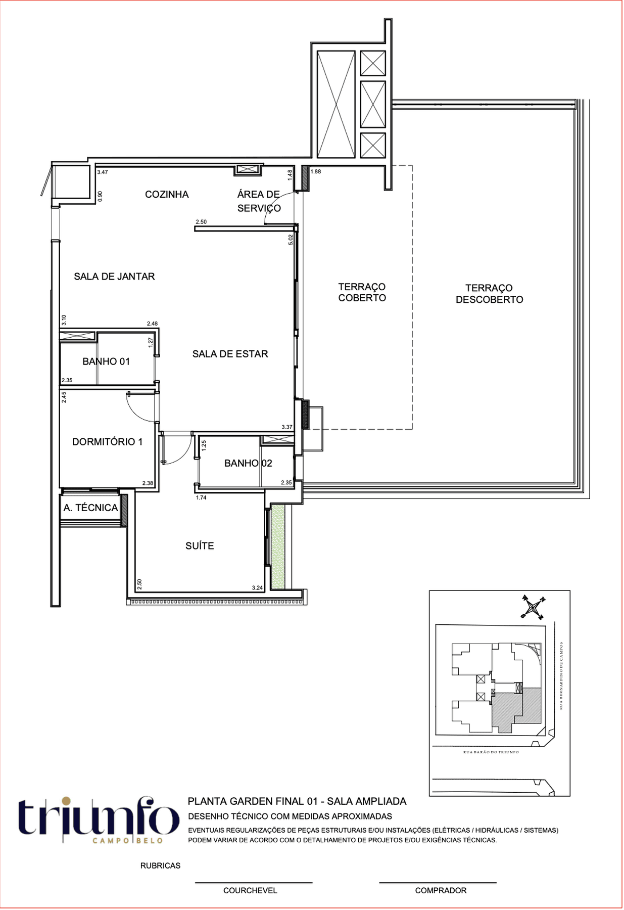 Planta 6 — Triunfo Campo Belo