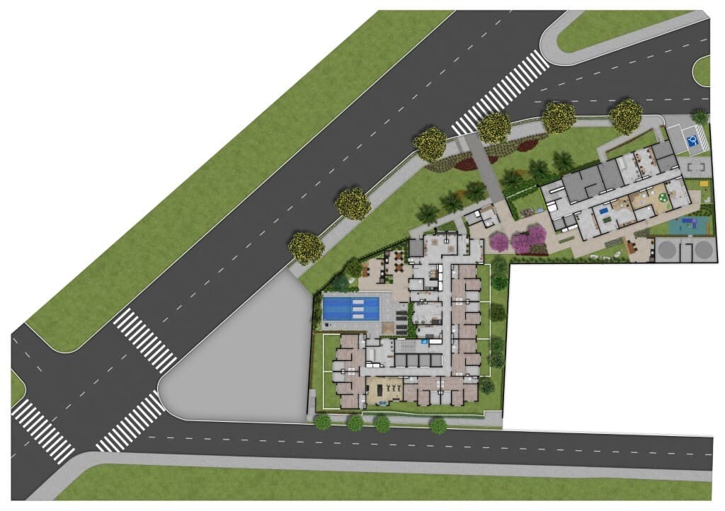 Planta 1 — Mundo Apto Inajar - Residencial