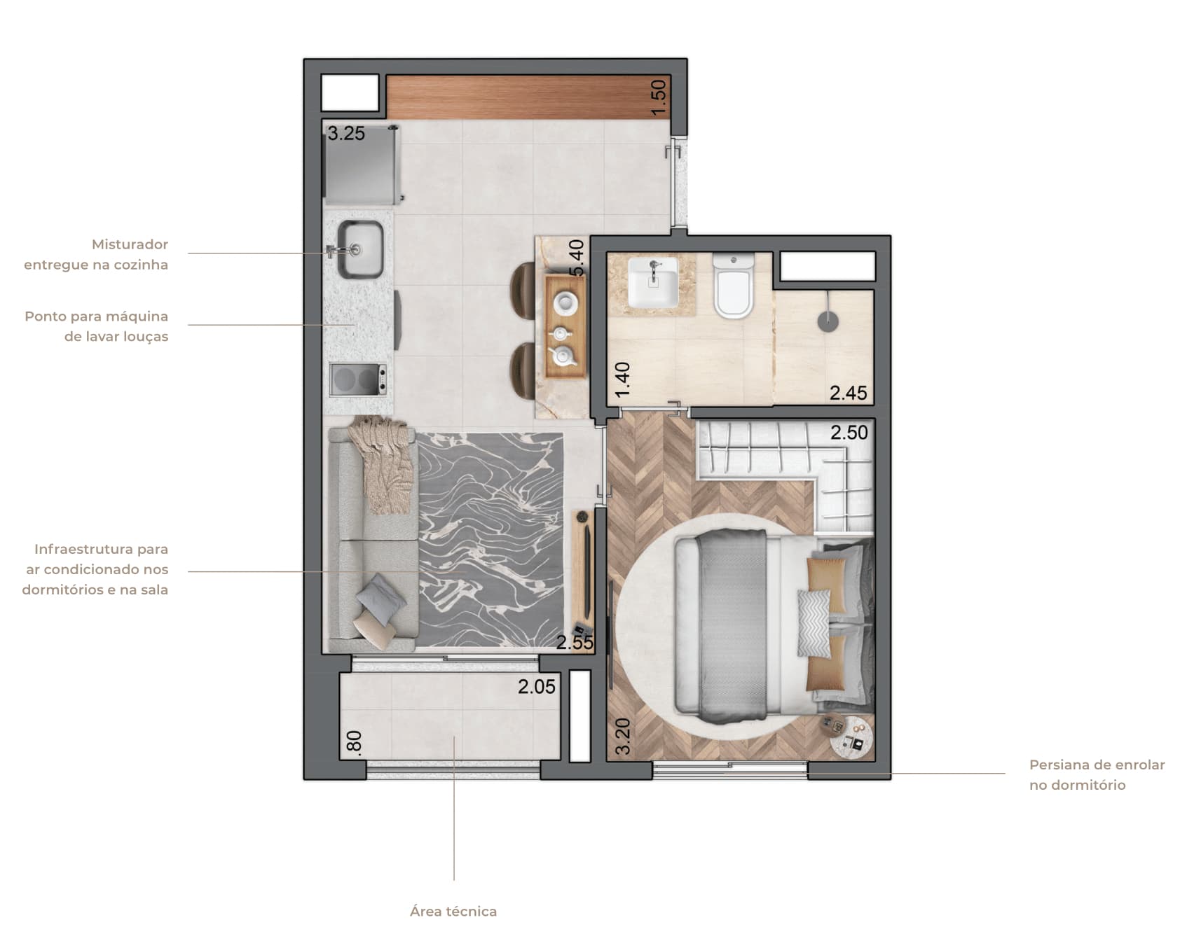 Planta 4 — Quattri Cyrela Vila Mariana