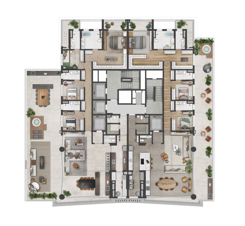 Planta 2 — Lindenberg Vista Brooklin - Residencial