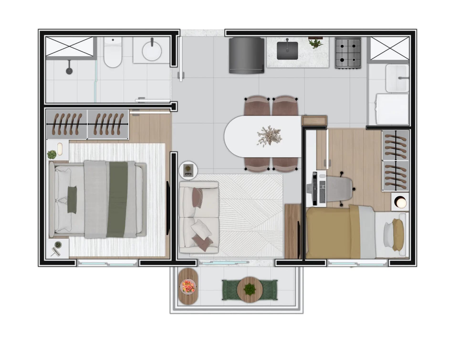 Planta 5 — Twist Alto da Mooca
