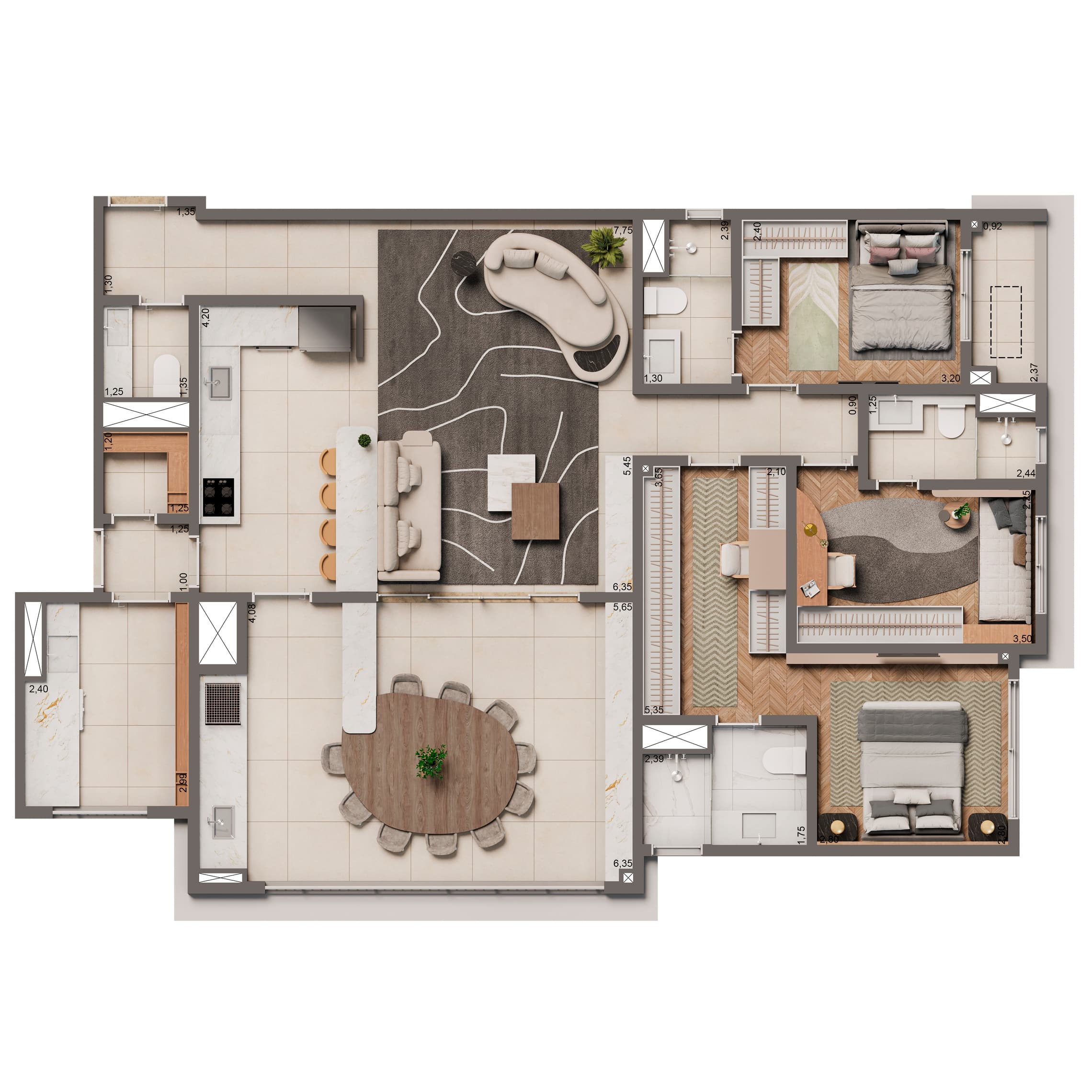 Planta 6 — The Edition by Living Vila Mariana