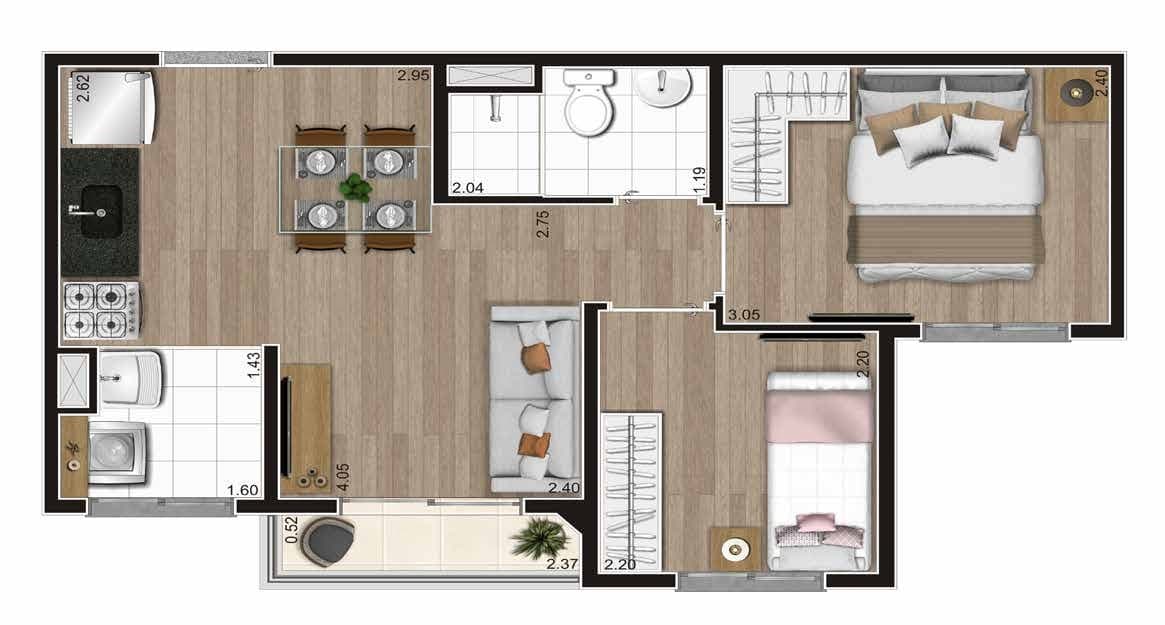 Planta 3 — Grid Interlagos