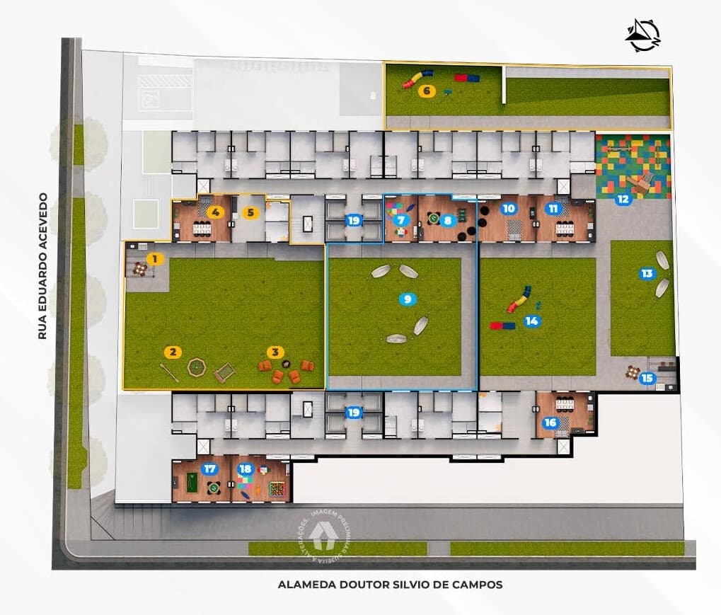 Planta 1 — Metrocasa Vista Cupecê - Residencial - Fase 2