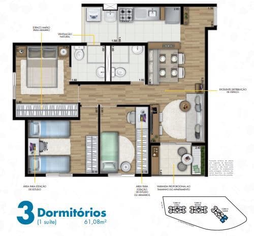 Planta 4 — HomeClub Carrão