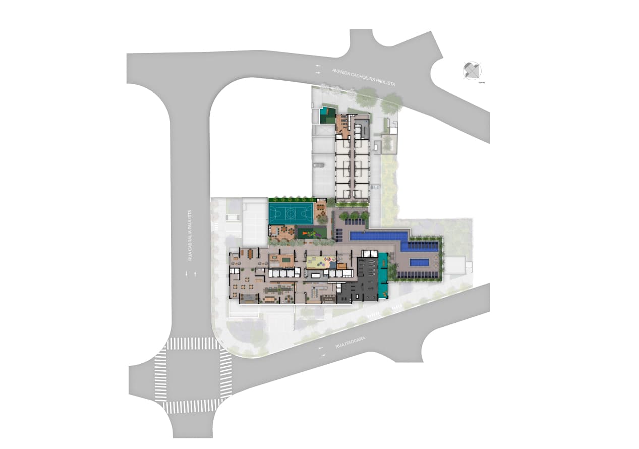 Planta 1 — Praça Diálogo Patriarca - NR